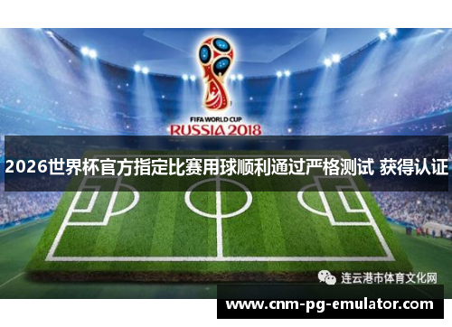 2026世界杯官方指定比赛用球顺利通过严格测试 获得认证